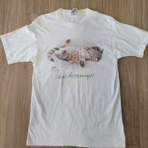 Vintage Graphic t-shirt -  I don't do mornings